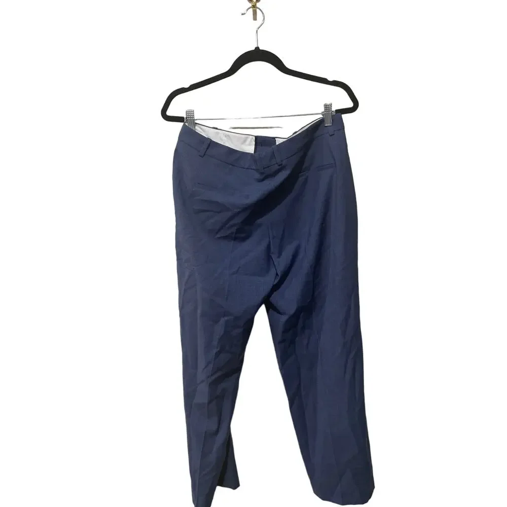 Hugo Boss BOSS Tasewa Straight Leg Wool Pants Size‎ US 8